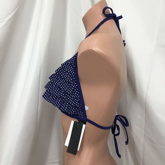 Marie Meili Ruffle Triangle Bikini Top (D7) - Picture 2 of 8